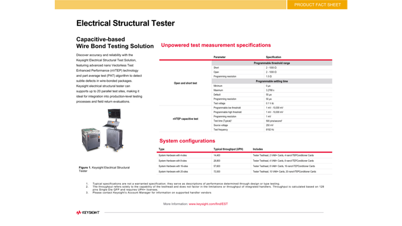 Electrical Structural Tester